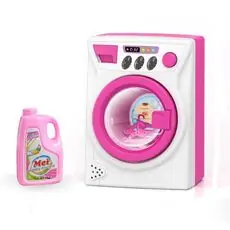 Washing Machine With Light And Music - სათამაშო სარეცხის მანქანა განათებით და მუსიკით