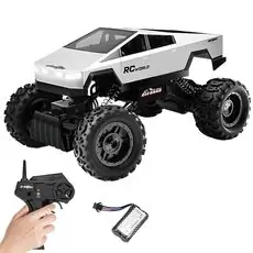 Cybertruck RC Car With Light - სათამაშო მანქანა დისტანციური მართვით და განათებით
