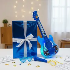 Amazing Lighting Guitar Singer Star - სათამაშო გიტარა განათებით