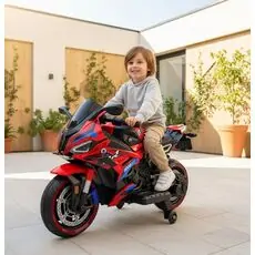 BMW Motorcycle Red - ელექტრო მოტოციკლი