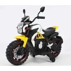 Sport Style Motorcycle With LED Wheels Orange - ელექტრო მოტოციკლი