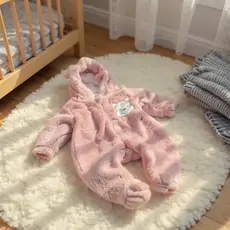 Fluffy Winnie-the-Pooh Romper - საბავშვო ფუმფულა რომპერი