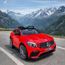 Mercedes Benz AMG GLC63S Coupe Red - ელექტრო მანქანა