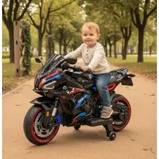BMW Motorcycle Black - ელექტრო მოტოციკლი