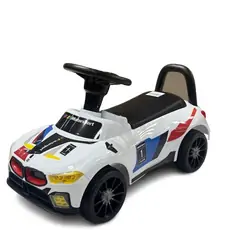 BMW Sport Car White-გადასაჯდომი მანქანა