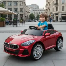 BMW Sport Car Painted Red ელექტრო მანქანა