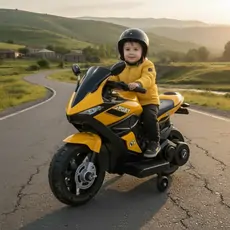 Sport Moto 01 Yellow - ელექტრო მოტოციკლი