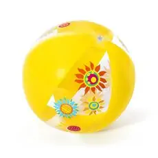 Bestway 31036 Designer Beach Ball Yellow - წყლის გასაბერი ბურთი