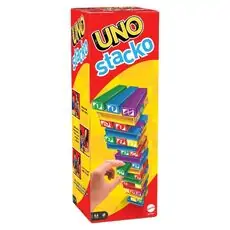 UNO Stacko Jenga Block Game - თამაში ჯენგა