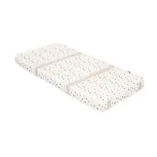 KikkaBoo Mattress Fantasia 60x120x7cm My Teddy White ბამბის მატრასი