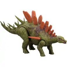 Mattel Jurassic World Wild Roar Kentrosaurus სათამაშო დინოზავრის ფიგურა