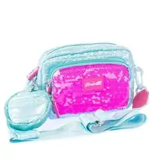 Girabrilla Puffer clutch bag Tiffany - საბავშვო ჩანთა
