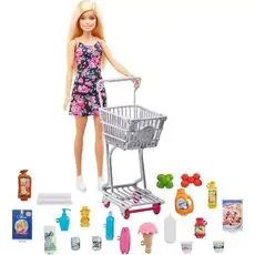Mattel Barbie Shopping Time - ბარბის თოჯინა