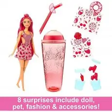 Barbie Pop Reveal Doll Red Slime-თოჯინა წითელი სლაიმით