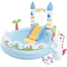 Intex 56148NP Unicorn Castle Play Center - გასაბერი ცენტრი