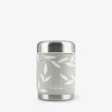 KikkaBoo Thermo food jar 400ml Flora Sand - თერმო საკვები ქილა