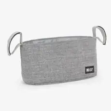 KikkaBoo Organizer Zoe Light Grey -  ორგანაიზერი ეტლისთვის