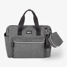 KikkaBoo Mama bag Maxi Dark Grey 2025 დედის ჩანთა