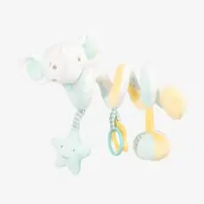 KikkaBoo Horizontal spiral toy Elephant Time - განსავითარებელი  სათამაშო