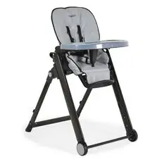 Cangaroo High chair Neron grey - საკვები სკამ-მაგიდა