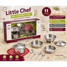 Metal Kitchen Cooking Accessories -  სათამაშო სამზარეულოს აქსესუარები