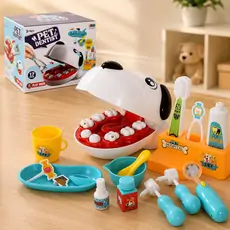 Dog Dentist Playing Set for Kids - საბავშვო ვეტერინარული ნაკრები