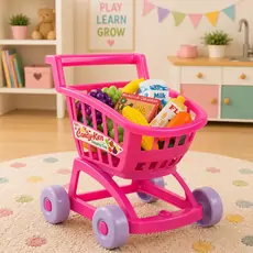 Dede 01369 MARKET TROLLEY - FULL სათამაშო მარკეტის აქსესუარები