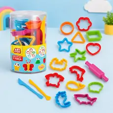 Dede 03291 ART CRAFT MODELING TOOLS საბავშვო პლასტელინის ნაკრები