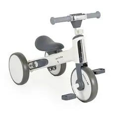 Byox Mini balance bike Learn to Ride 2in1 white საბავშვო ველოსიპედი (ბალანს ბაიკი)