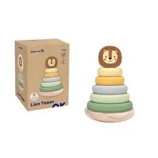 MY FOREST FRIENDS LION STACKING TOWER-ლომის დასაწყობი კოშკი