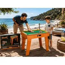 Board Games - Wooden Billiards Game საბავშვო ბილიარდის მაგიდა