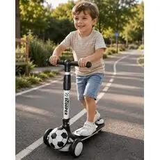 Baby Scooter Runner Black - სკუტერი (სამაკატი)