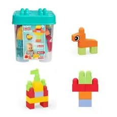 Dede Soft Blocks 42 Pcs 04103 - სათამაშო ასაწყობი კუბიკები