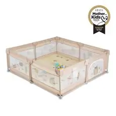 Moni Playpen GameZone 180*200 with accessories Beige - მანეჟი