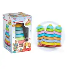 Dede 04077 Soft Stacking Rings - განსავითარებელი სათამაშო