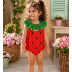 Baby Swimsuit Watermelon Blossom - საბავშვო საცურაო კოსტუმი