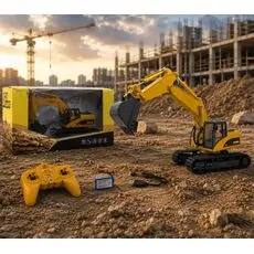 Remote Control Excavator Toy - დისტანციური მართვის ტრაქტორი