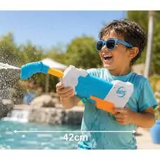 Water Shooter Gun 42 cm Blue - სათამაშო წყლის თოფი