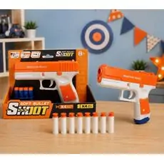 Blaze Shot Foam Blaster - სათამაშო თოფი რბილი ტყვიებით