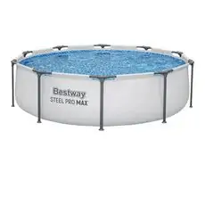 Bestway 56406 Steel Pro Max Round Above Ground Pool კარკასული აუზი