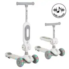 Byox Scoter 2in1 StreetPro grey - სკუტერი (სამაკატი)