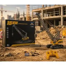 Professional RC Tower Crane - დისტანციური მართვის ამწე კრანი