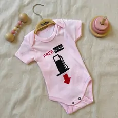 Free Gas Pink Bodysuit - ჩვილის ბოდე