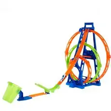 Hot Wheels Action Triple Loop Kit - საბავშვო სათამაშო ტრასა