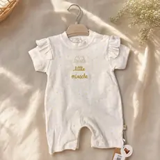 Little Miracle Romper White - ჩვილის რომპერი