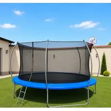 Metal & Plastic Trampoline 427cm 14FT - ბატუტი
