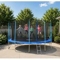 Metal & Plastic Trampoline 488cm 16FT - ბატუტი