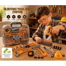 Electric Deluxe Tool Set - სათამაშო ბურღი