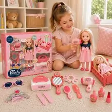 Baby Doll With Accessories - სათამაშო თოჯინა