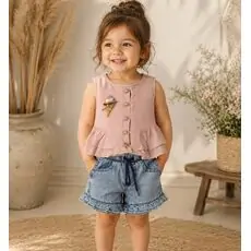 Ice Cream 2 In 1 Set Pink - საბავშვო ორეული